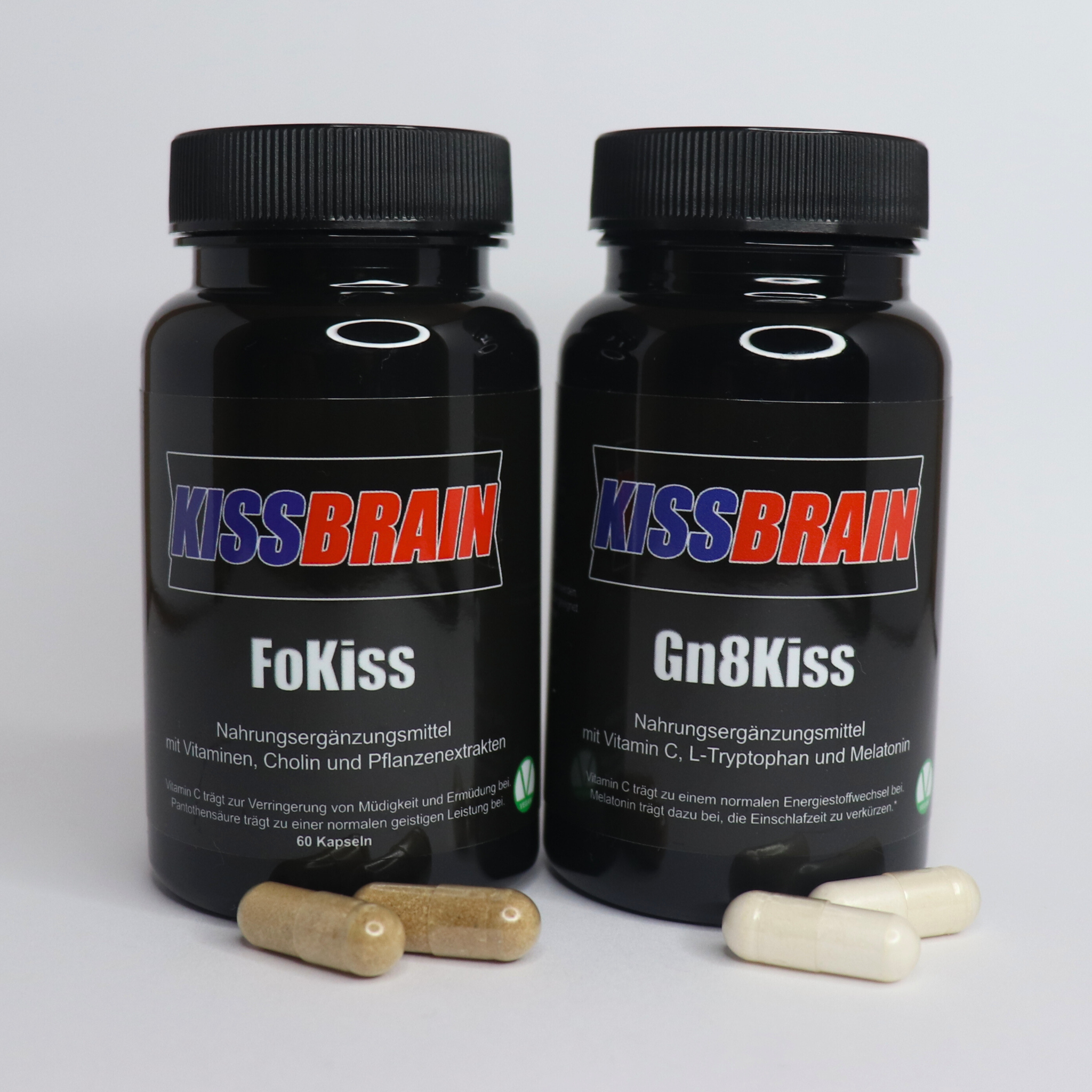 Supplement Fokus Sleep Gn8Kiss FoKiss Kissbrain Bundle Vitamine Cholin Vitamin C